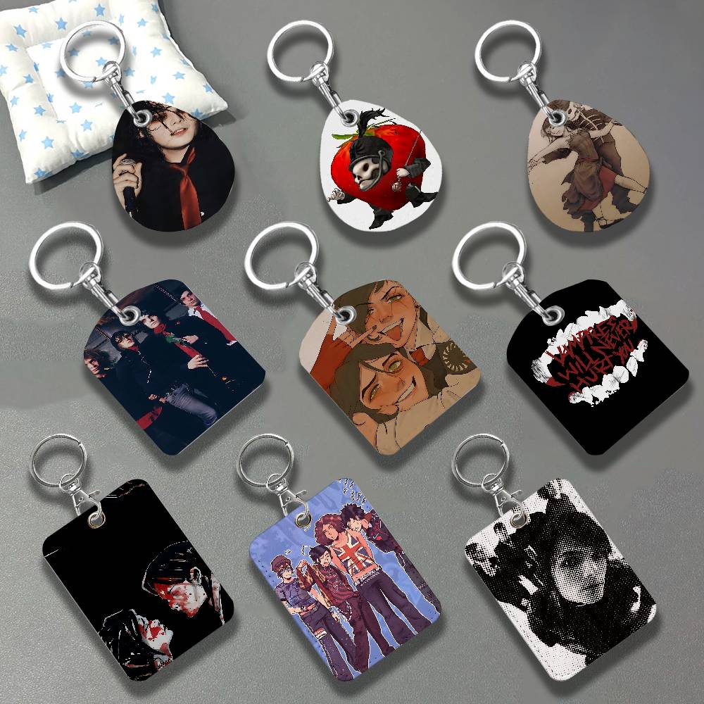 Airtag Holder Case - Mijn C-Chemical Romance MCR Flag beschermhoes