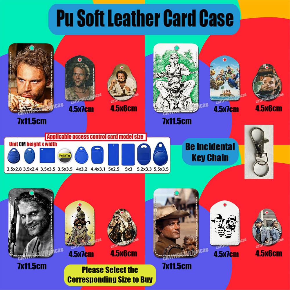Airtag Holder Case - Voor Terence Hill Bud Spencer AirTag-hoesje