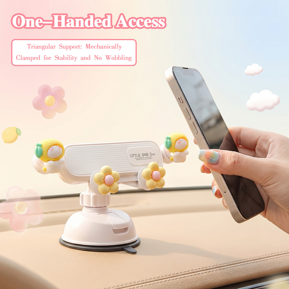 Phone Accessories You Need - Zuignap Auto Telefoonhouder Auto Lock Autohouder