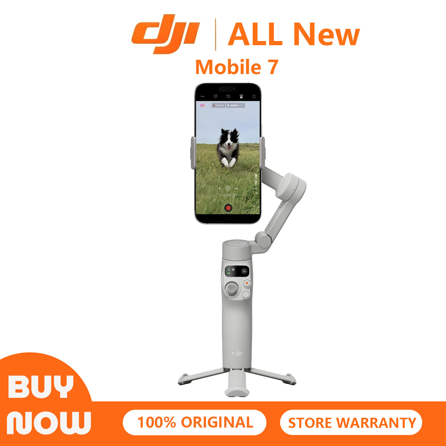 Selfie Stick Tripod - DJI Osmo Mobile 7 Gimbal-stabilisator voor
