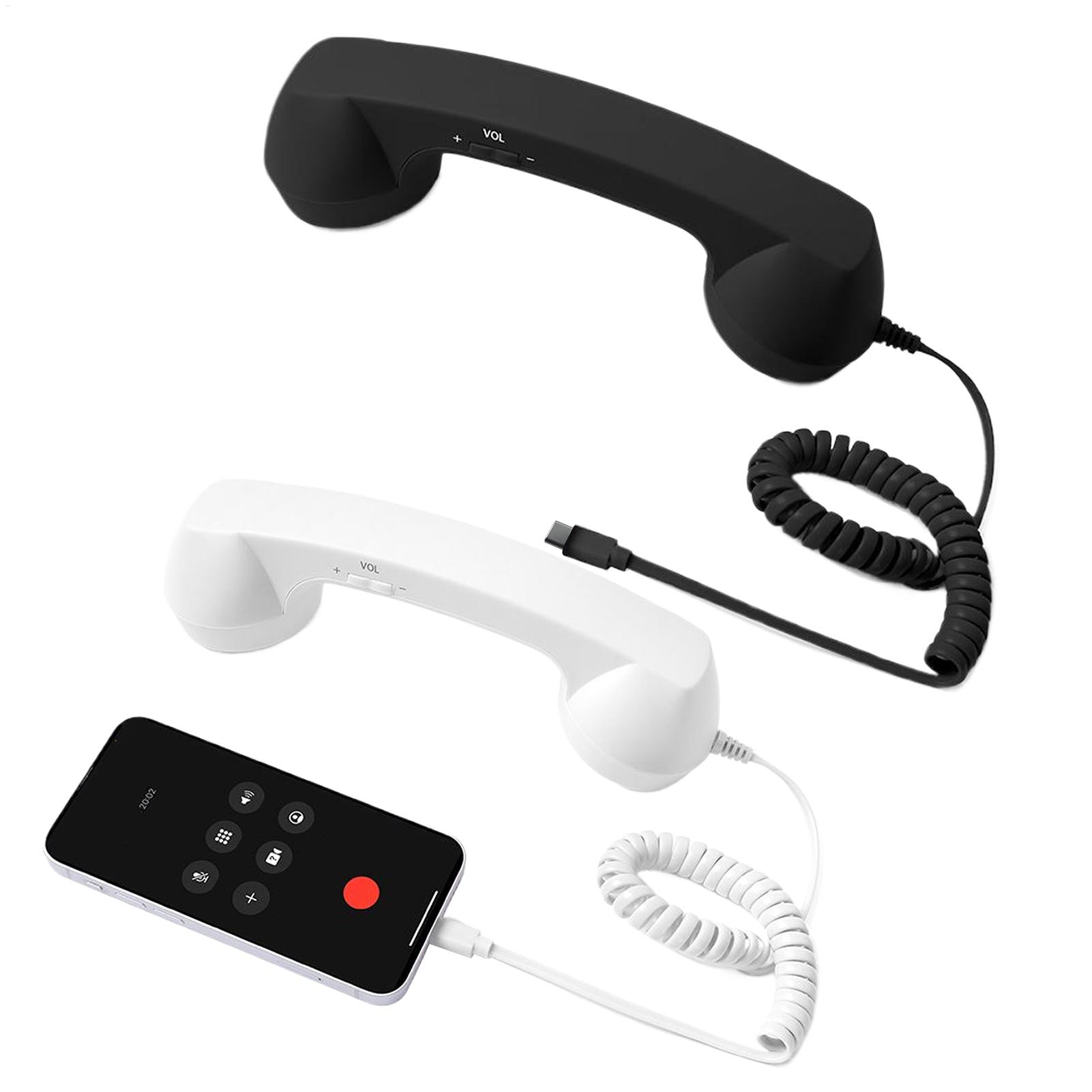 Phone Accessories Types - Type-C Retro Telefoonadapter Vaste Converter met