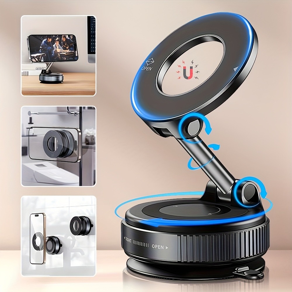 Phone Accessories Officeworks - Zuignap Magnetische Telefoonhouder Vacuümzuig Telefoonstandaard Beugel