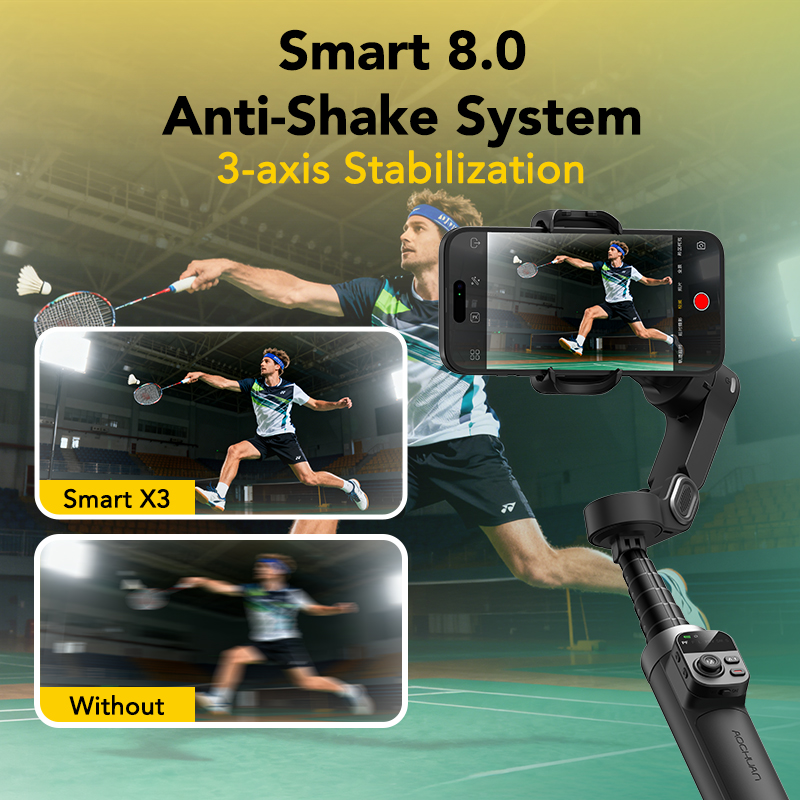 AOCHUAN Smart X3 360 °   Pan-r - Selfie Stick Tripod recensie en prijs