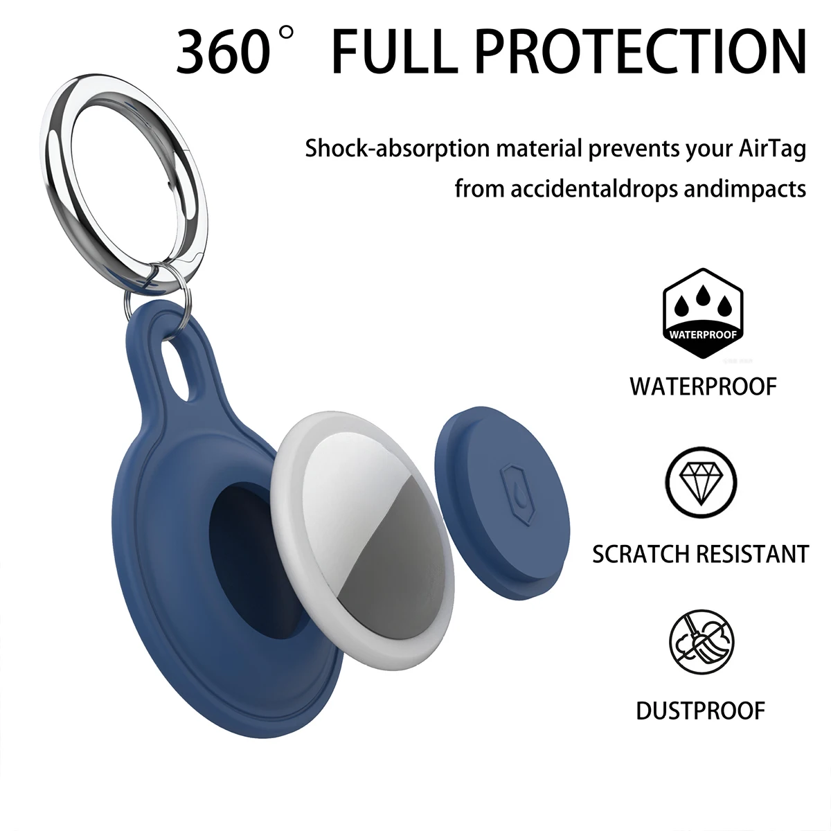 Waterdichte hoes voor Airtag s - Airtag Holder Case recensie en prijs