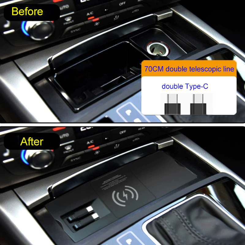 Voor Audi A6L A7 C7 Draadloos  - Phone Accessories Types recensie en prijs