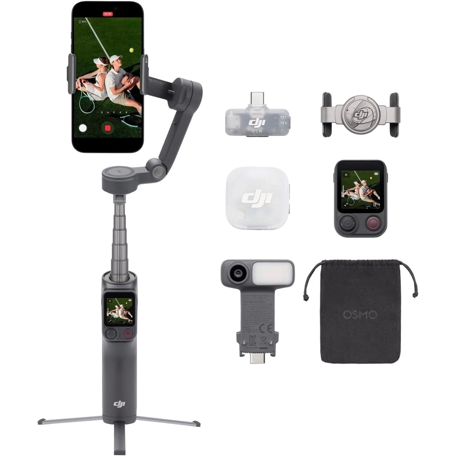 DJI Osmo Mobile 8P Creator Com - Selfie Stick Tripod recensie en prijs