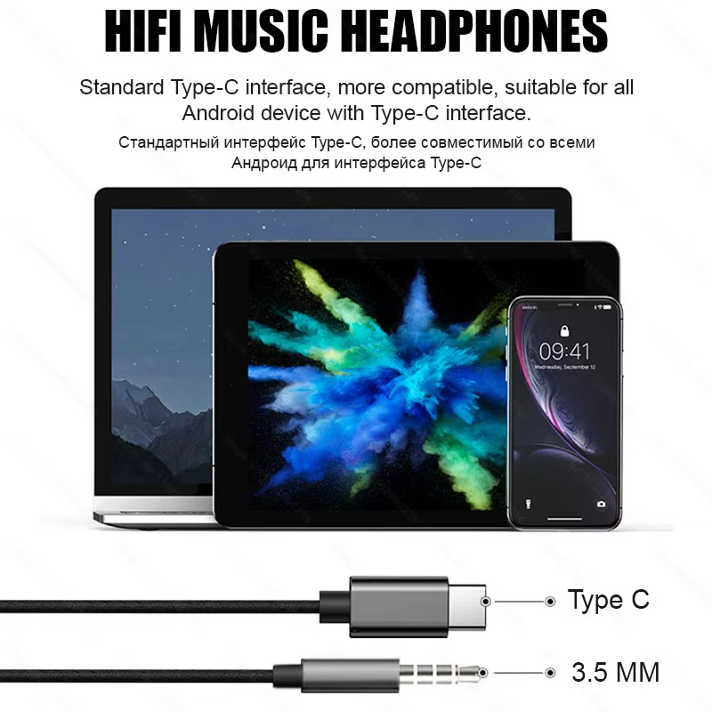 Type-C bedrade oordopjes voor  - Phone Accessories Types recensie en prijs
