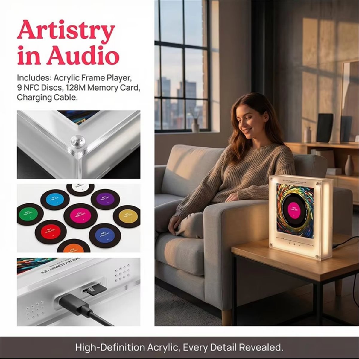 DTC5 NFC Touch Song Player Sen - Phone Accessories You Need recensie en prijs
