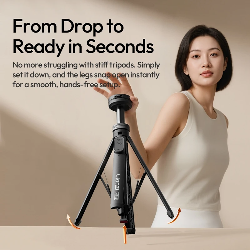Originele Ulanzi MT85 Magnetis - Selfie Stick Tripod recensie en prijs