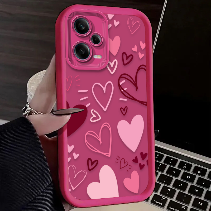 Roze hartvormige telefoonhoesj - Xiaomi Phone Accessories recensie en prijs