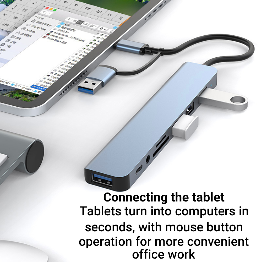 9-in-1 Dual Head USB-dockingst - Phone Accessories You Need recensie en prijs