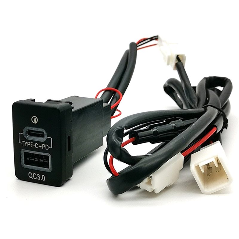 QC3.0 USB TYPE-C PD Blauw Lich - Phone Accessories Types recensie en prijs