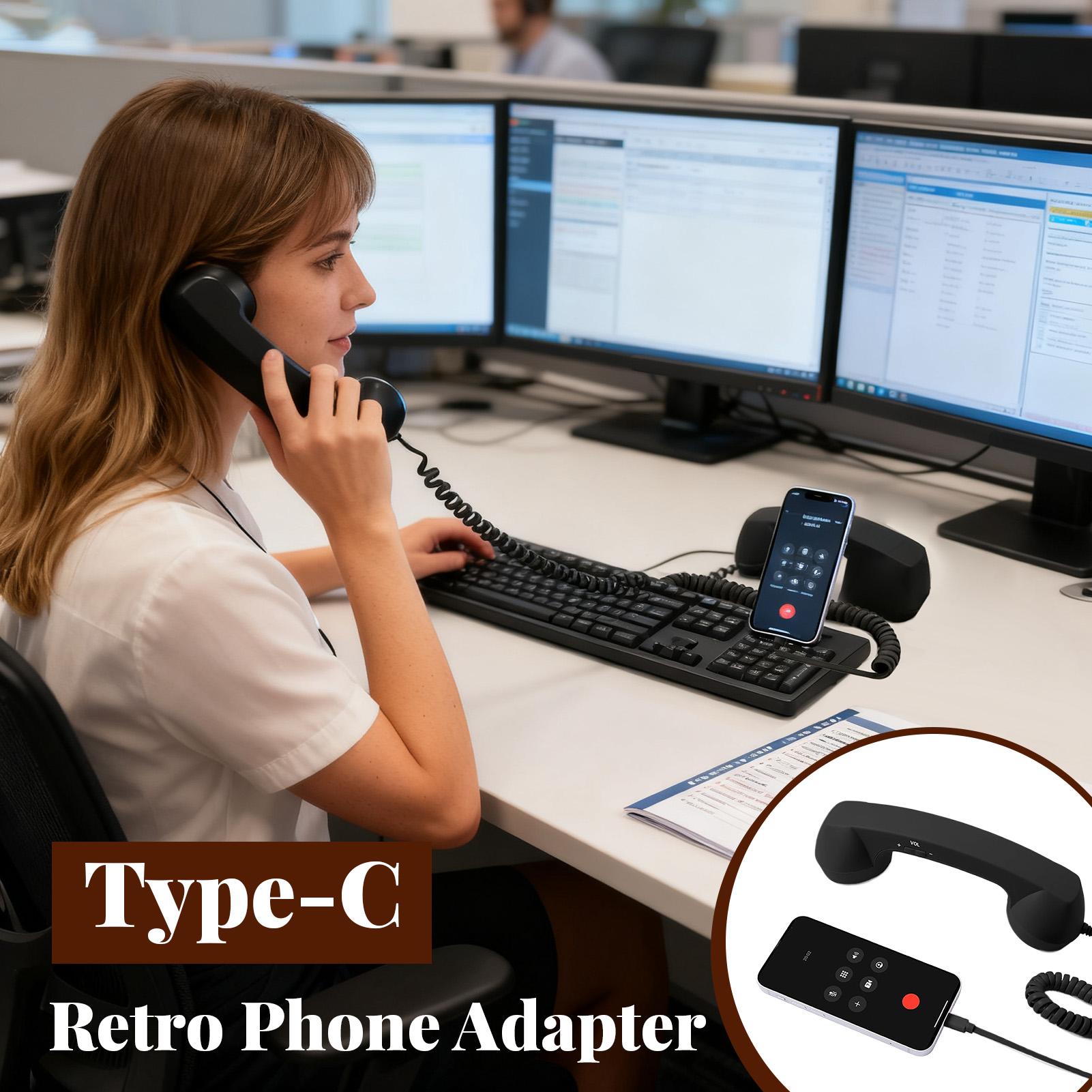 Type-C Retro Telefoonadapter V - Phone Accessories Types recensie en prijs