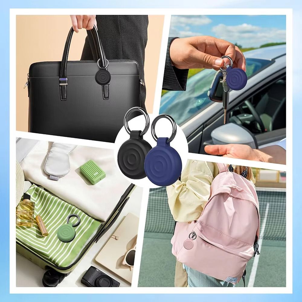 Siliconen beschermhoes sleutel - Airtag Holder Case recensie en prijs