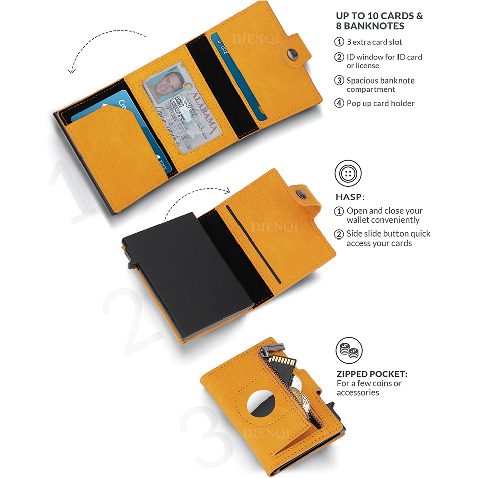 Airtag Portemonnee Rfid Credit - Airtag Holder Case recensie en prijs