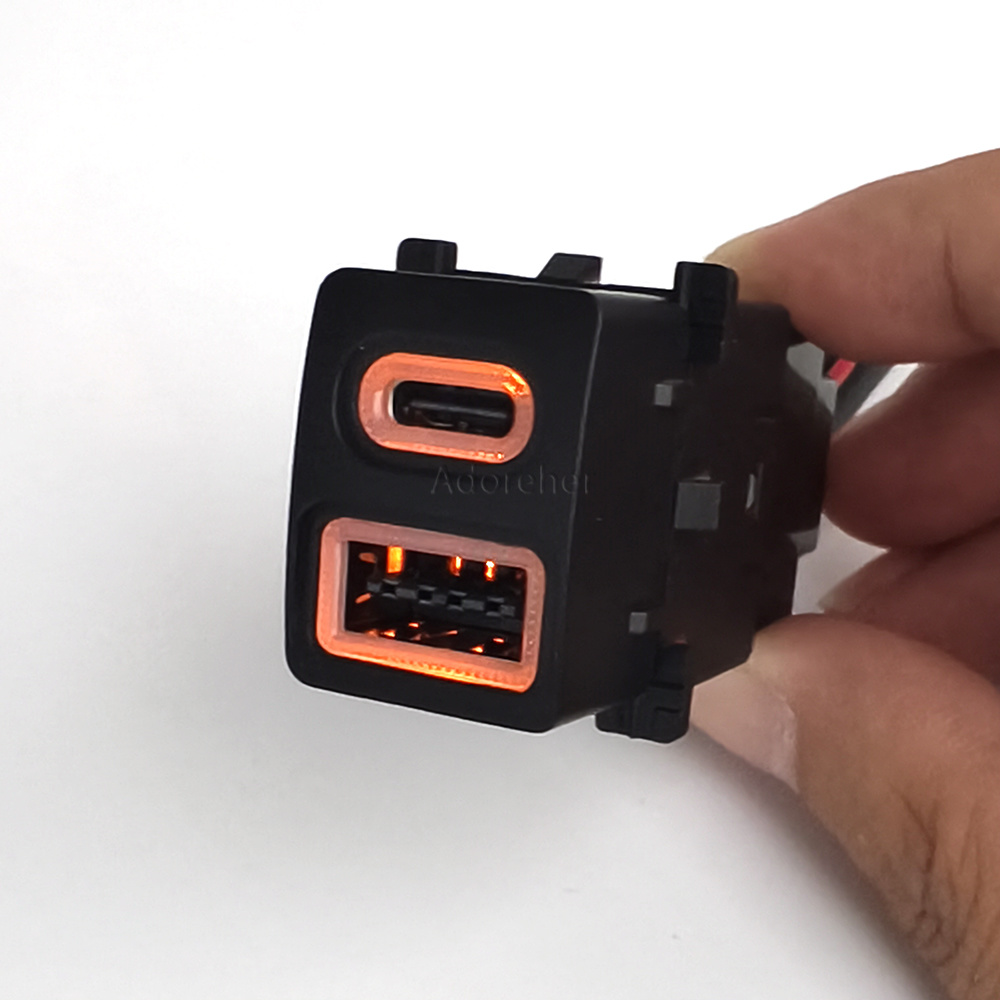 Gemodificeerde auto USB QC3.0  - Phone Accessories Types recensie en prijs